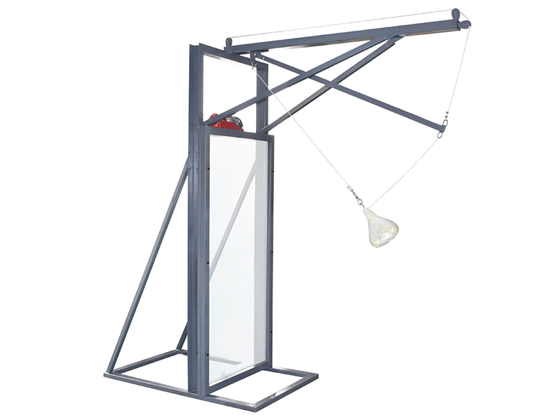 ガラス耐衝撃性テスト